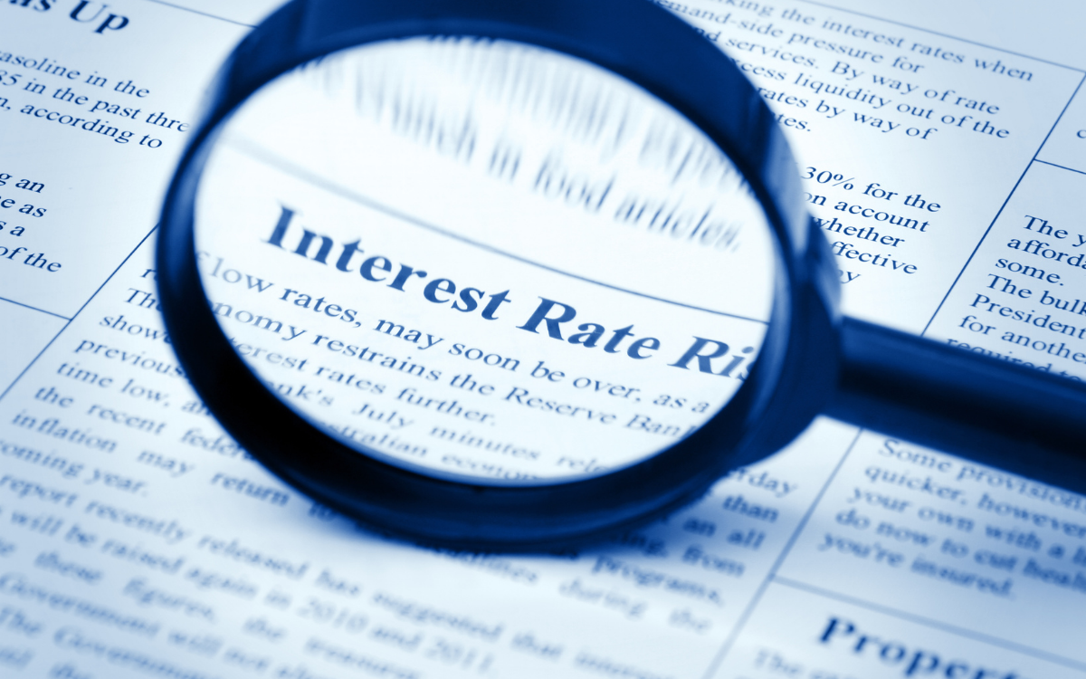 Interest rate in a headline